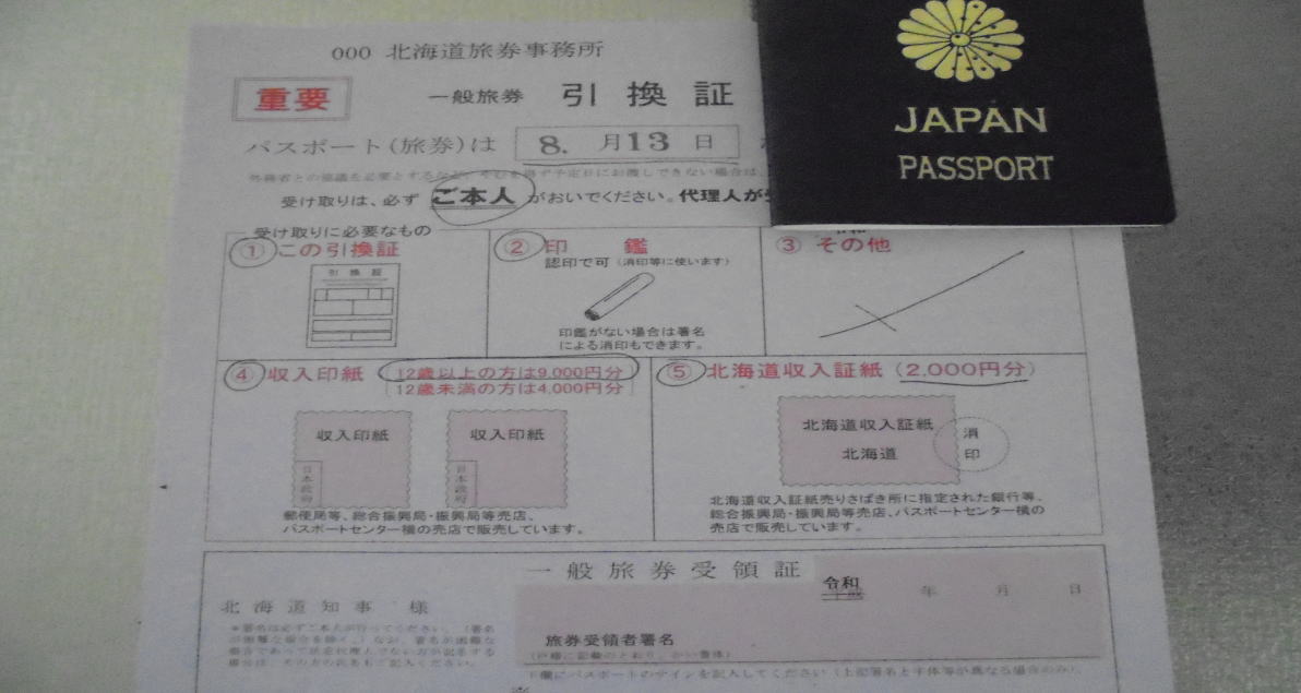 パスポートの代理申請で必要なものと申請者